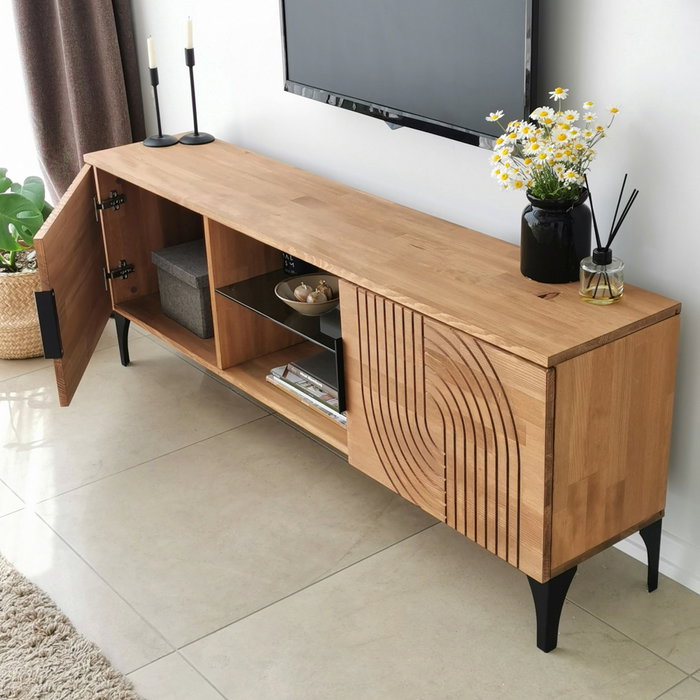 Hanah Home Mueble para TV Lidya - Roble